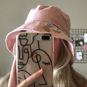 Pink Bucket Hat